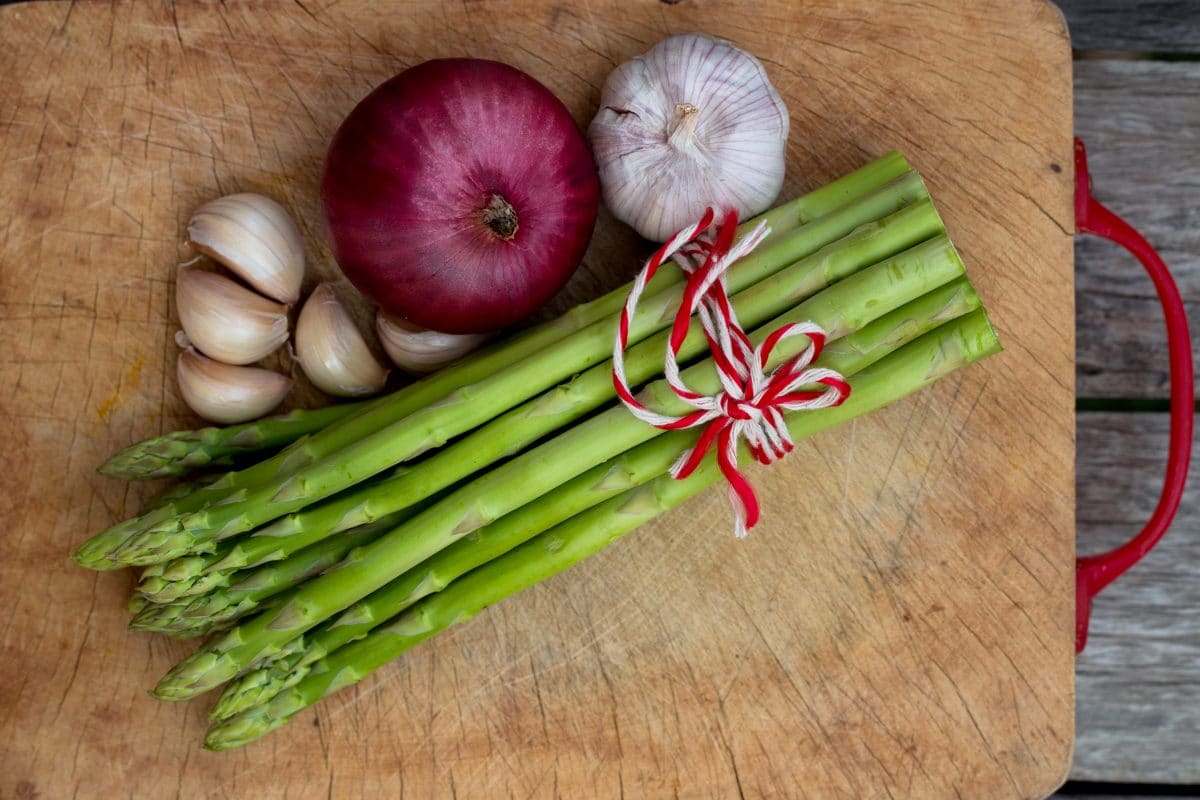 Vegetables with fructans