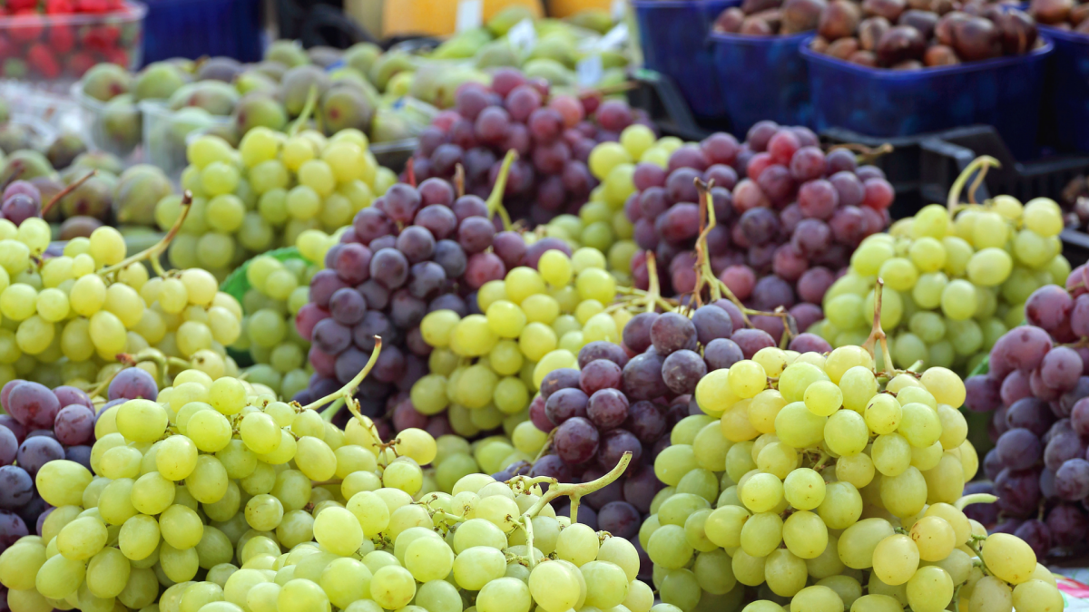 are grapes low FODMAP?