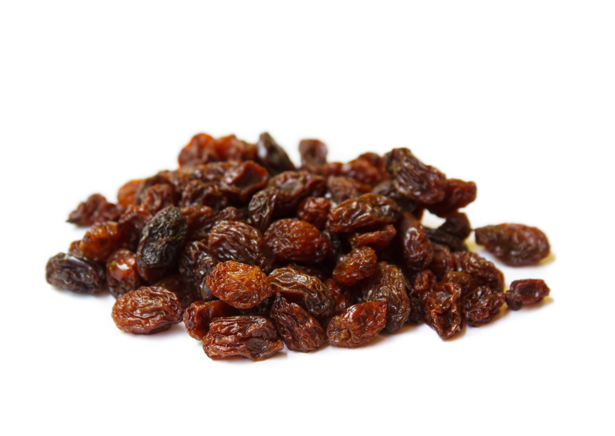 are raisins low fodmap