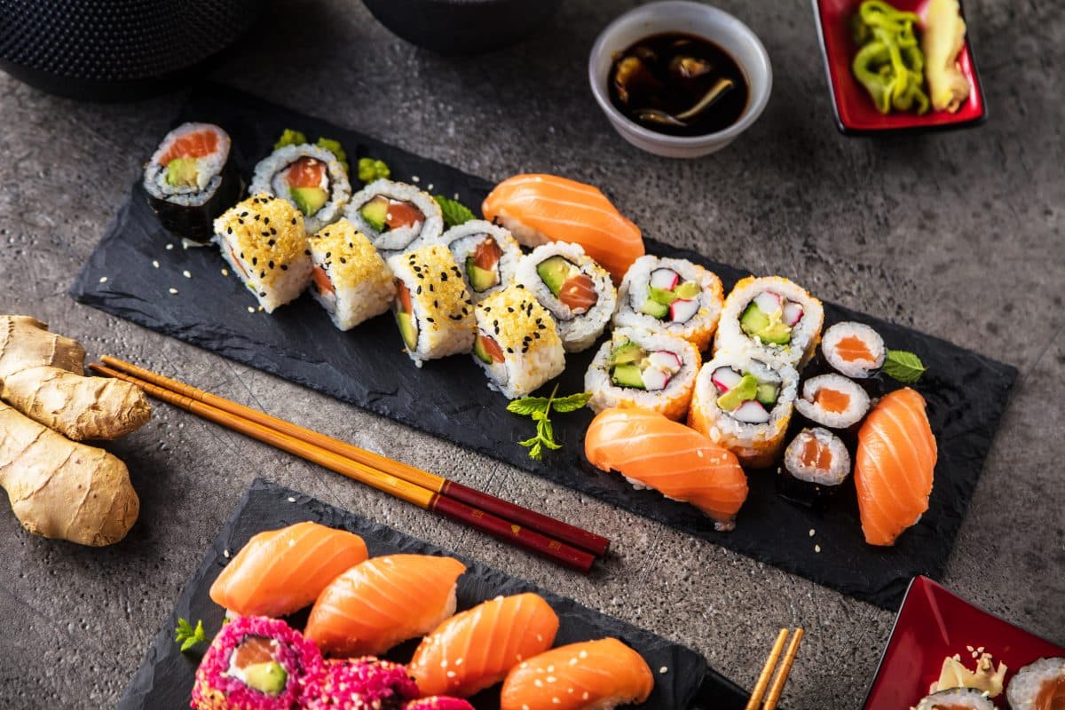 is sushi low FODMAP